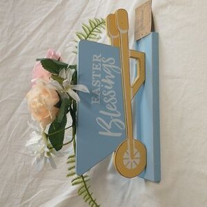 🌼 Glitzhome Easter Blessings Table Decor